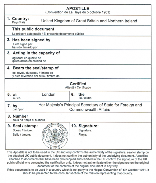How to get an apostille?