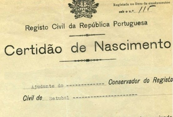 need a portuguese birth certificate