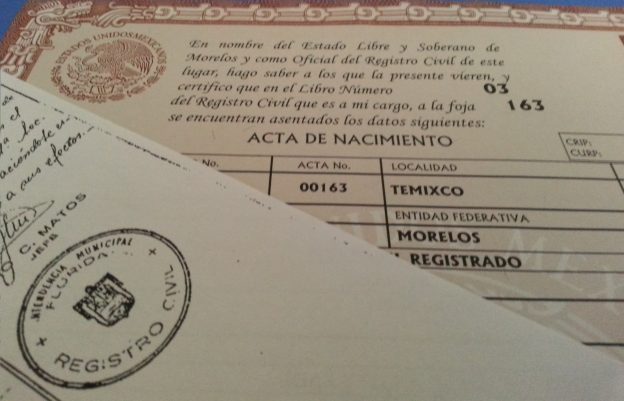 How to get a spanish birth certificate